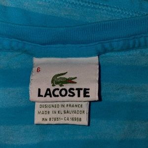 LACOSTE MENS T SHIRT